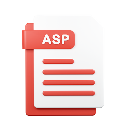 Arquivo asp  3D Icon