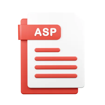 Arquivo asp  3D Icon