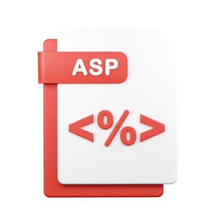 Arquivo asp  3D Icon