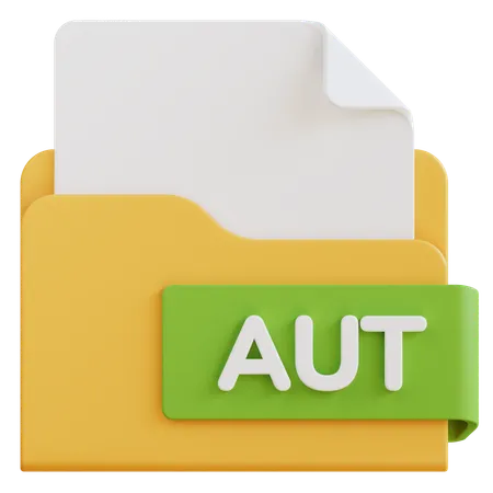 Arquivo automático  3D Icon