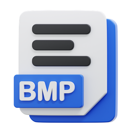 Arquivo bmp  3D Icon