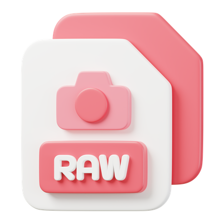 Arquivo RAW  3D Icon