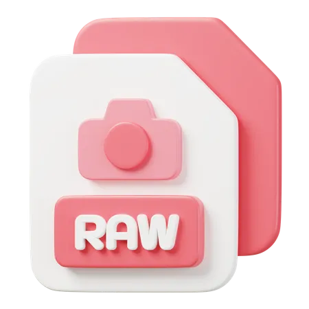 Arquivo RAW  3D Icon