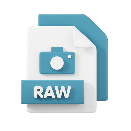 Arquivo RAW  3D Icon