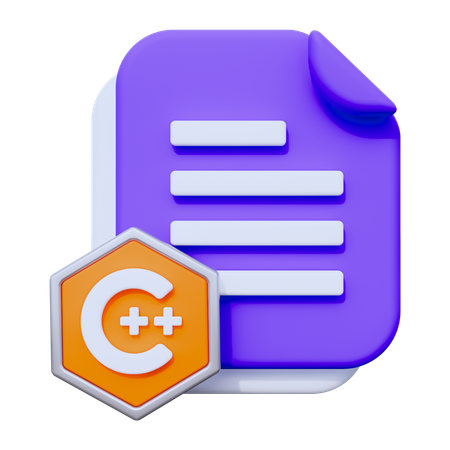 Arquivo c++  3D Icon