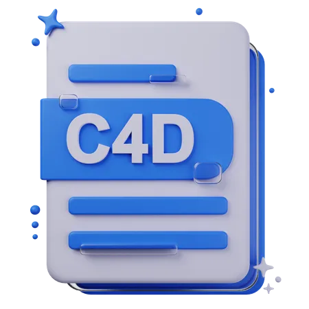 Arquivo c4d  3D Icon