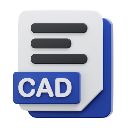 Arquivo cad  3D Icon