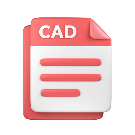 Arquivo cad  3D Icon