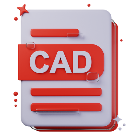 Arquivo cad  3D Icon