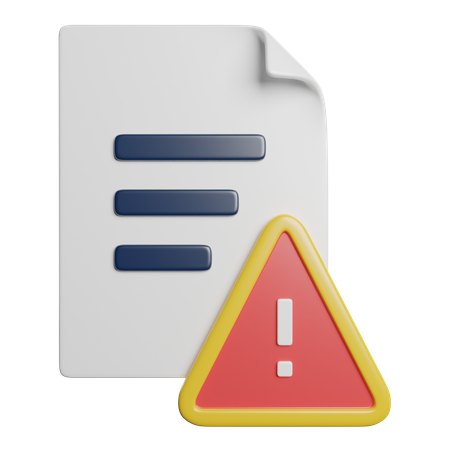 Arquivo corrompido  3D Icon