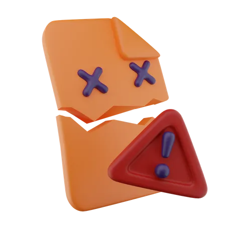 Arquivo corrompido  3D Icon