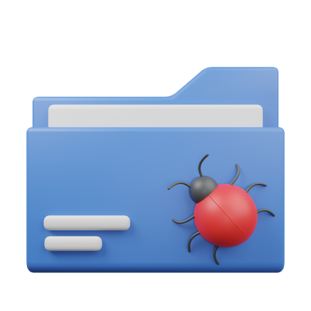 Arquivo de bug  3D Icon