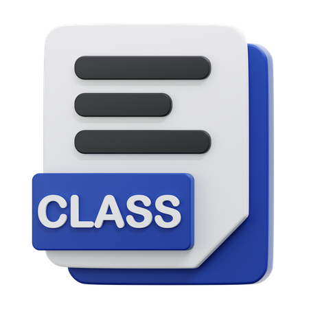 Arquivo de classe  3D Icon