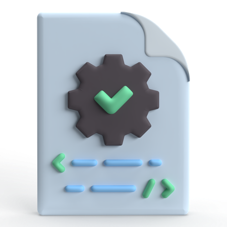 Arquivo de código  3D Icon