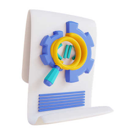 Arquivo de código de pesquisa  3D Icon