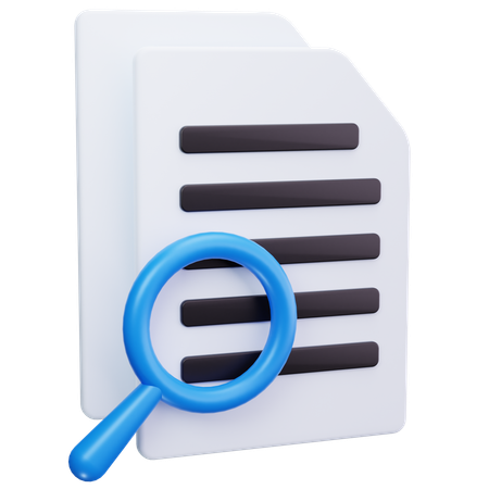 Arquivo de texto  3D Icon