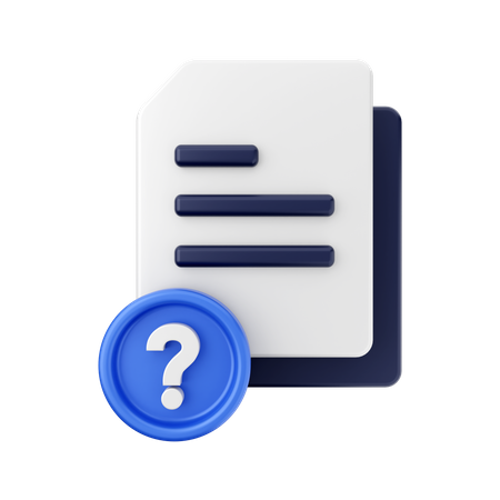 Arquivo desconhecido  3D Icon