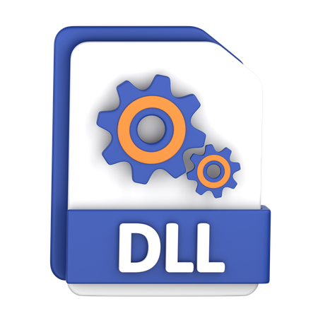 Arquivo dll  3D Icon