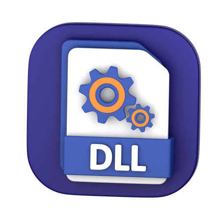 Arquivo dll  3D Icon