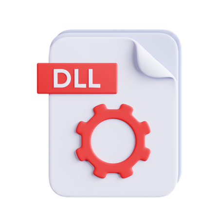 Arquivo dll  3D Icon