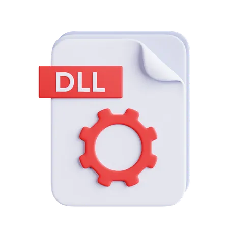 Arquivo dll  3D Icon