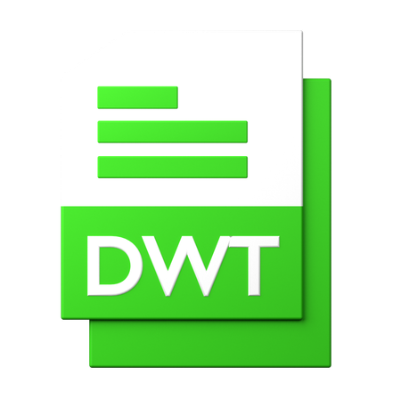 Arquivo dwt  3D Icon