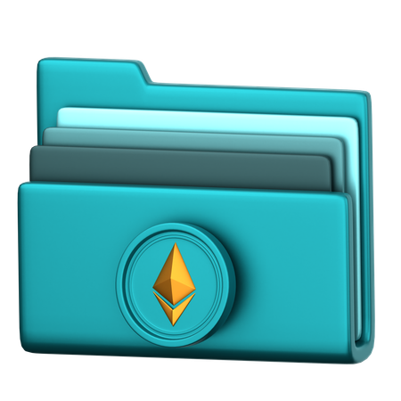 Arquivo eth  3D Icon