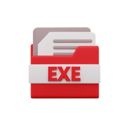 Arquivo exe  3D Icon