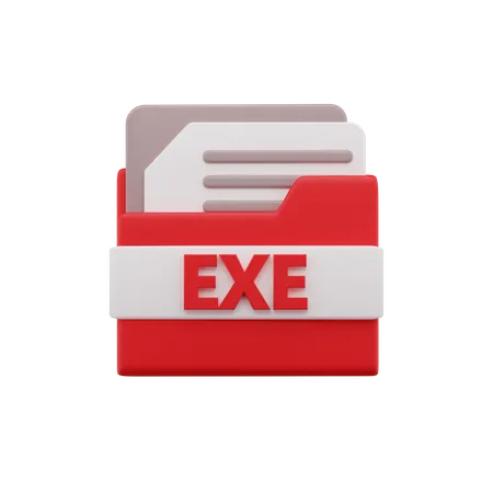 Arquivo exe  3D Icon