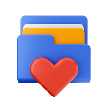 Arquivo favorito  3D Icon