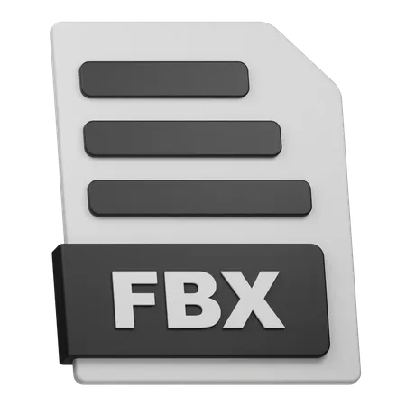 Arquivo fbx  3D Icon