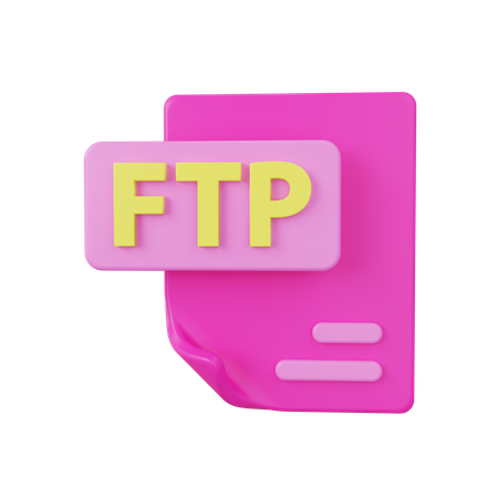 Arquivo FTP  3D Icon