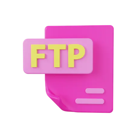 Arquivo FTP  3D Icon