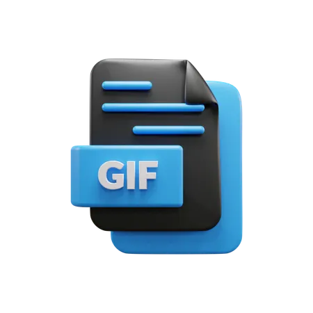 Arquivo gif  3D Icon