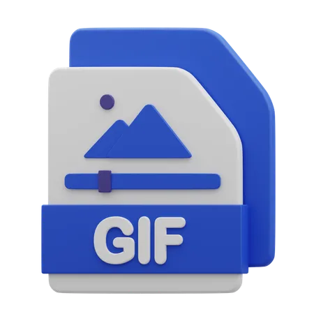 Arquivo gif  3D Icon