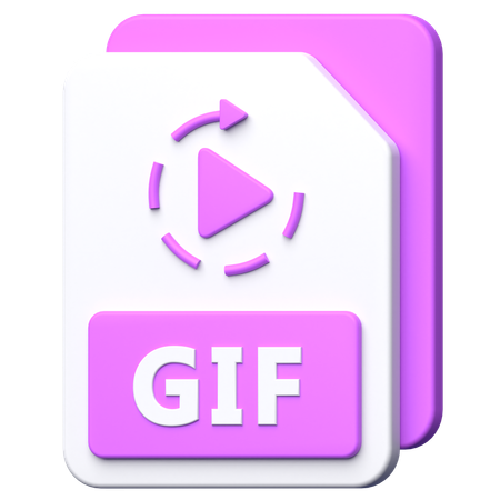 Arquivo gif  3D Icon