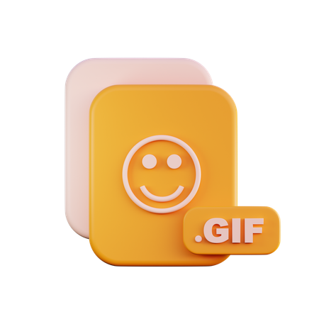 Arquivo gif  3D Icon