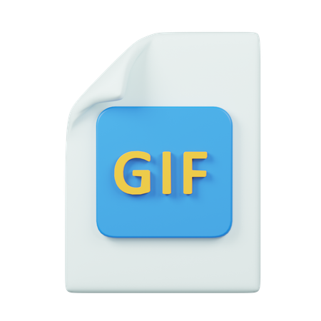 Arquivo gif  3D Icon