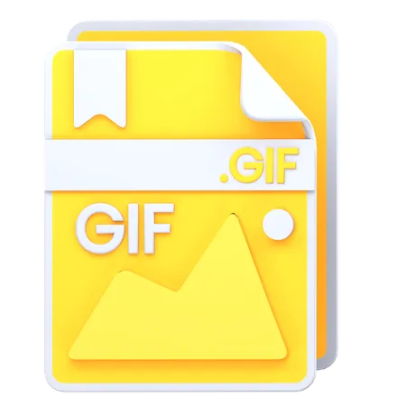 Arquivo gif  3D Icon