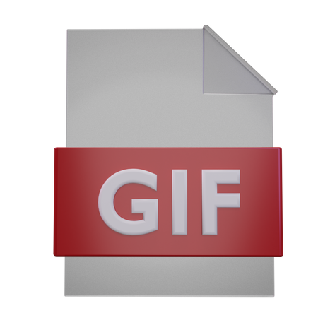 Arquivo gif  3D Icon