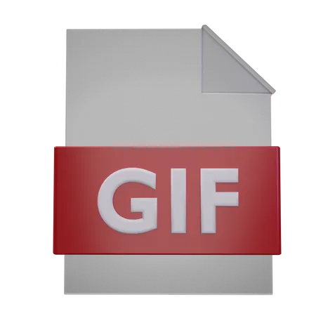 Arquivo gif  3D Icon