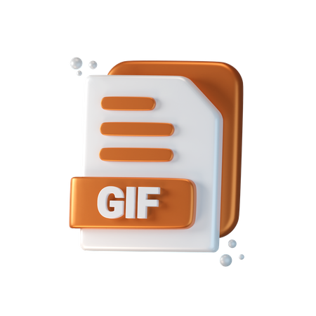 Arquivo gif  3D Icon