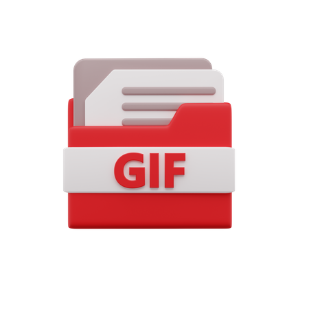 Arquivo gif  3D Icon