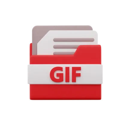 Arquivo gif  3D Icon