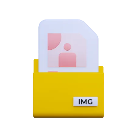 Arquivo img  3D Icon