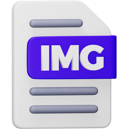 Arquivo img  3D Icon