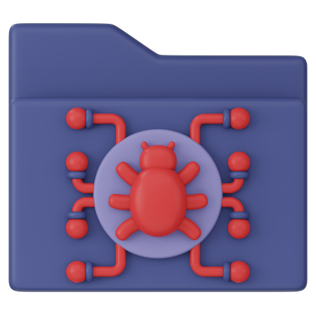 Arquivo infectado  3D Icon