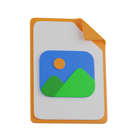 Arquivo jpg  3D Icon