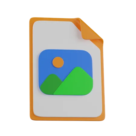 Arquivo jpg  3D Icon