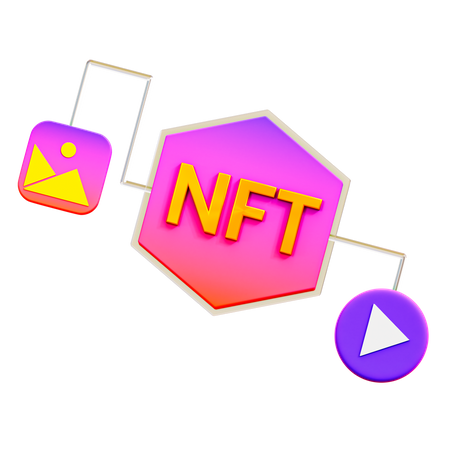 Arquivo nft  3D Icon